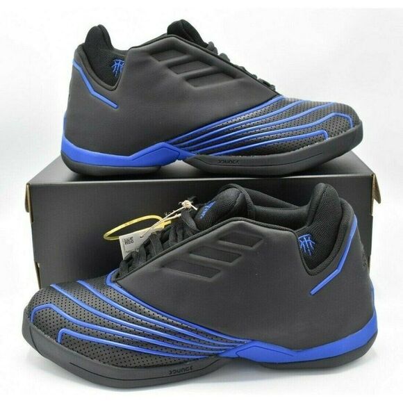NWB Adidas Men Size 8 TMAC 2 Restomod Royal Blue Black Basketball Sneaker FX4992 main image 8